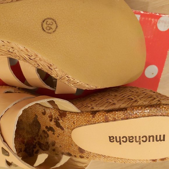 Muchacha leather platform slip ons - Picture 3 of 5